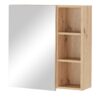 Bad-Spiegelschrank  Bötzsee ¦ holzfarben Schränke ></noscript> Badschränke > Spiegelschränke - Höffner