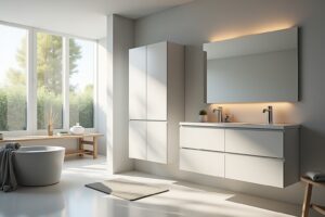 14 Badezimmer Kommoden Ideen für mehr Stauraum